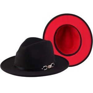 Anycosy Two Tone Fedora Hat for Women